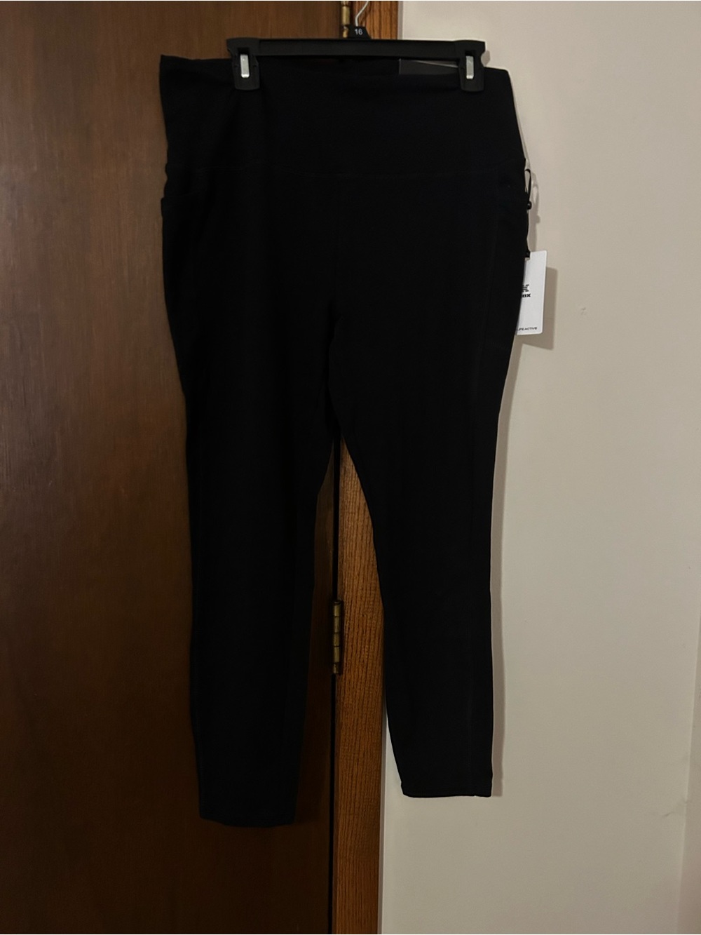 RBX Black High-Waist Performance Leggings